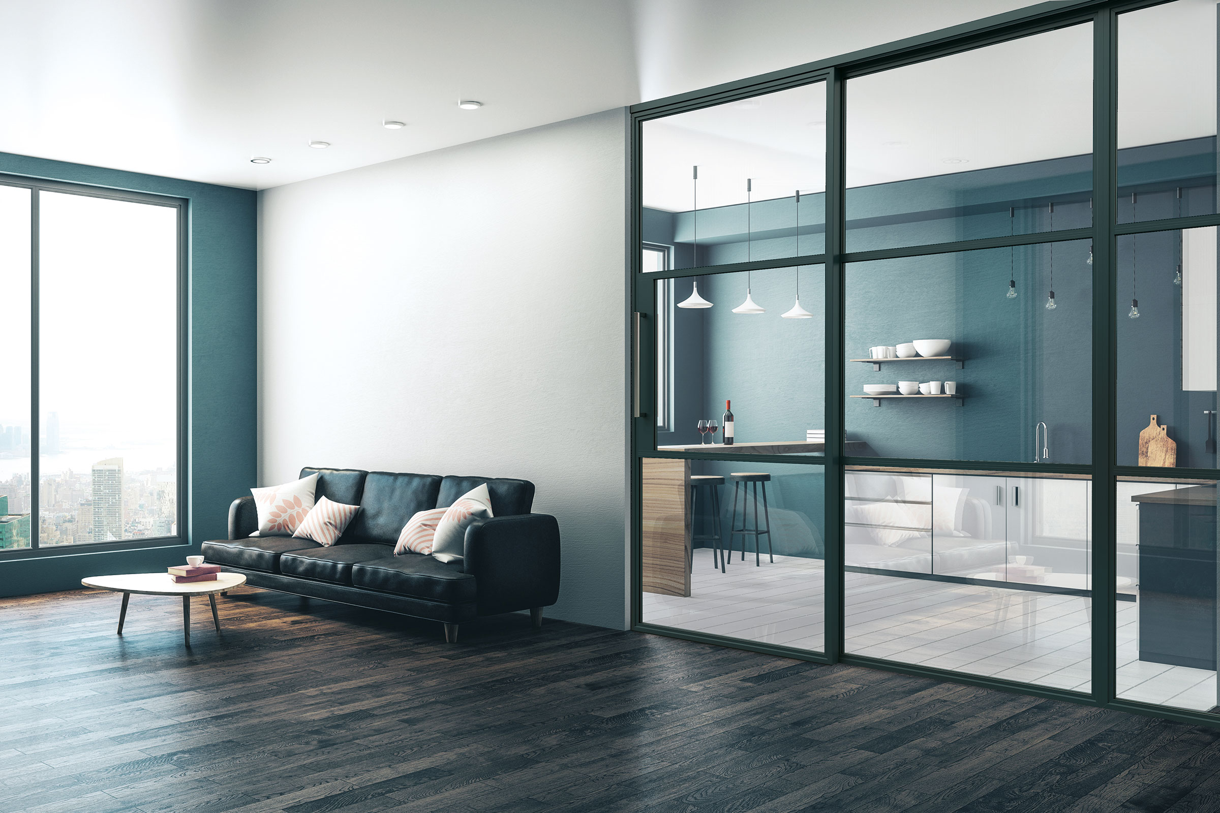 Aluminium Internal Doors and Screens